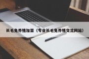 长毛兔养殖加盟（专业长毛兔养殖交流网站）