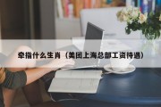 牵指什么生肖（美团上海总部工资待遇）